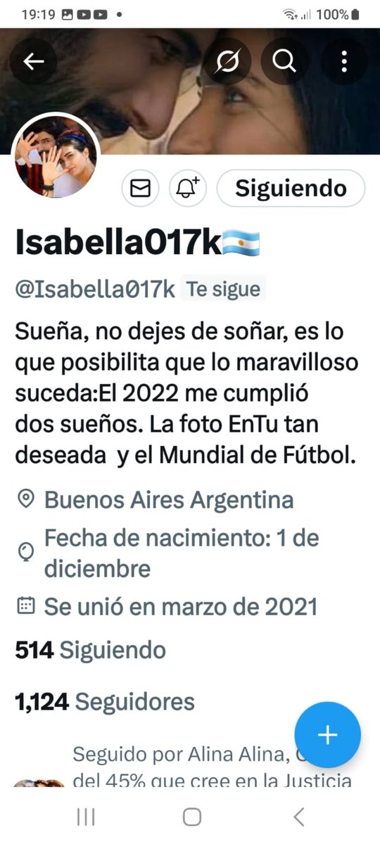 <a href="/X/">X</a> 
Favor de revisar y devolver la cuenta a 
<a href="/Isabella017k/">Isabella017k🇦🇷</a> no sabemos porque no puede recuperarla
#x
Es su cuenta damos fe que es asi