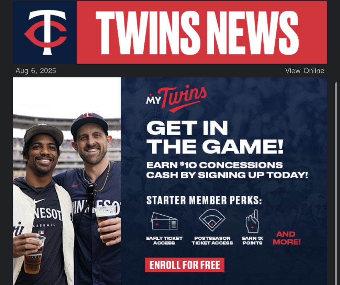 kschoh (@tonycontour) on Twitter photo Better jump on this one <a href="/AaronGleeman/">Aaron Gleeman</a> can’t afford to miss out on postseason ticket access! Better jump on this one <a href="/AaronGleeman/">Aaron Gleeman</a> can’t afford to miss out on postseason ticket access!
