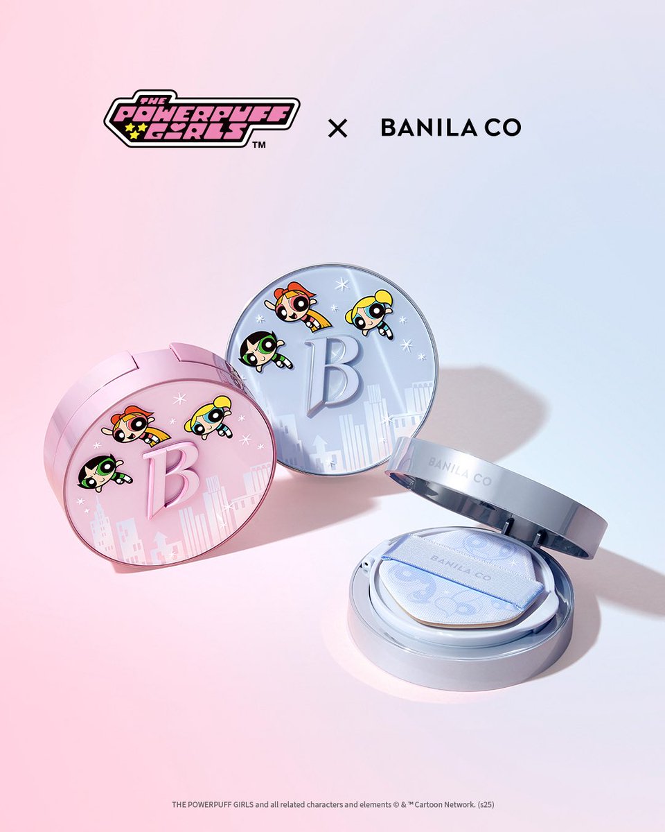 💥 パワーパフ ガールズ× BANILA CO 💖 PLAZA BRAND NEW COSMETICSにて