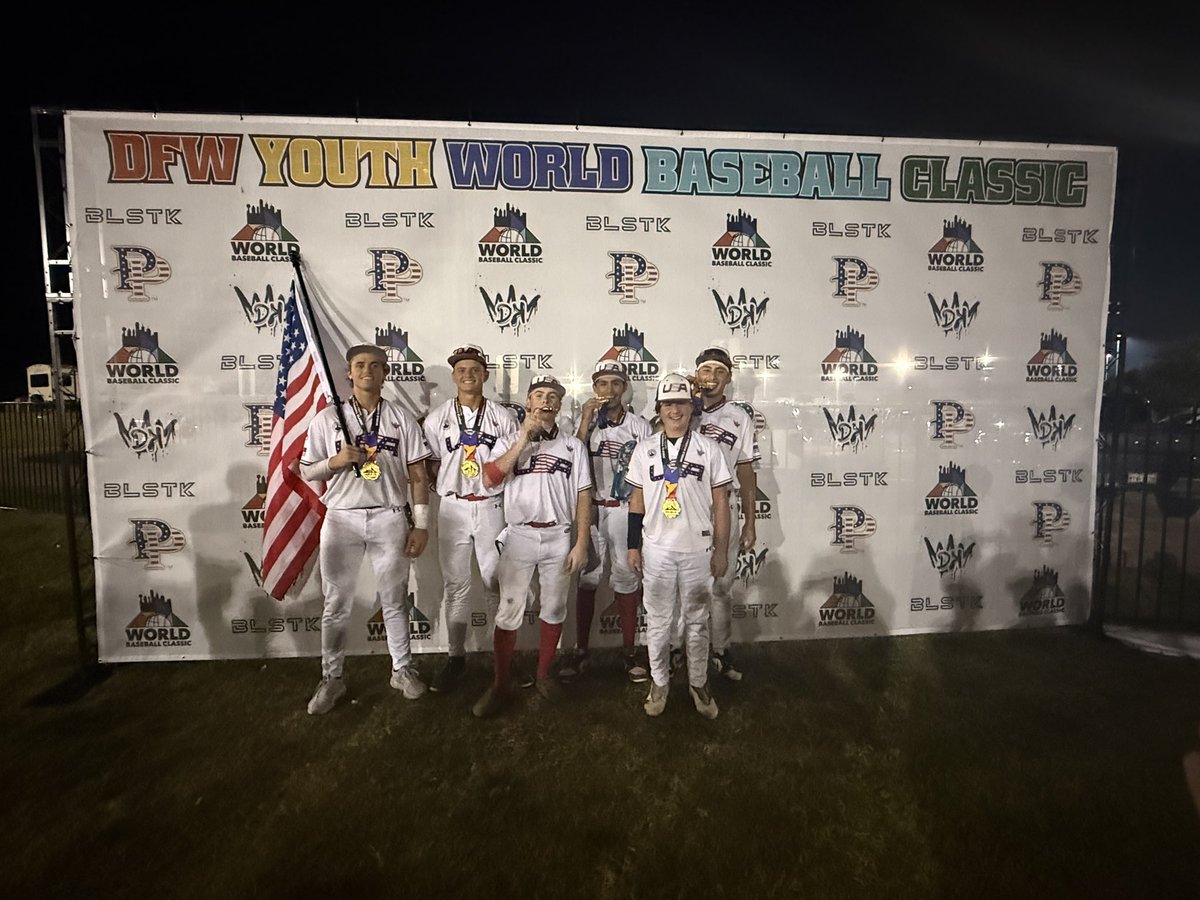Jr3_perez's tweet photo. We had a great weekend in the WBC ⚾️tournament and came out on top of the 15/16u Division for team USA 🇺🇸 beating ABA 2-0 in the Championship@forneybsb17 #Classof2029 #Baseball #prospect #USA https://t.co/4etkdm0IDx