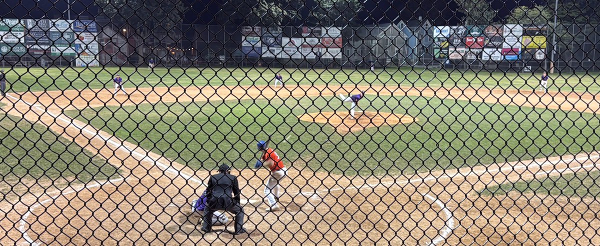Championship Series 8 outs away for the <a href="/MV_Sharks/">Martha’s Vineyard Sharks!</a>.

<a href="/gavin_bicho/">Gavin Bicho</a> takes us home on ESPN+, as the Vineyard cling to a 5-run lead