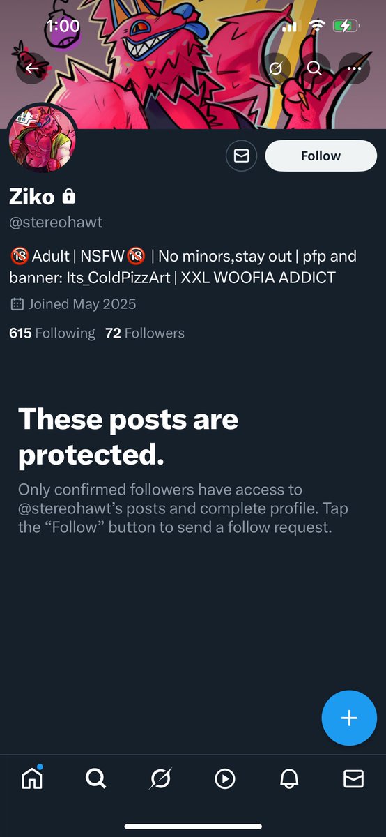 Mindursuh's tweet photo. Woo! He might’ve delete the account! Still though, he’s hiding and can always slip away making new accounts/personas!

This is his other account that’s privated @/ stererohawt

And again please spam report his tiktok accounts and roblox account!

Images will show https://t.co/Hx1tZtVnYI