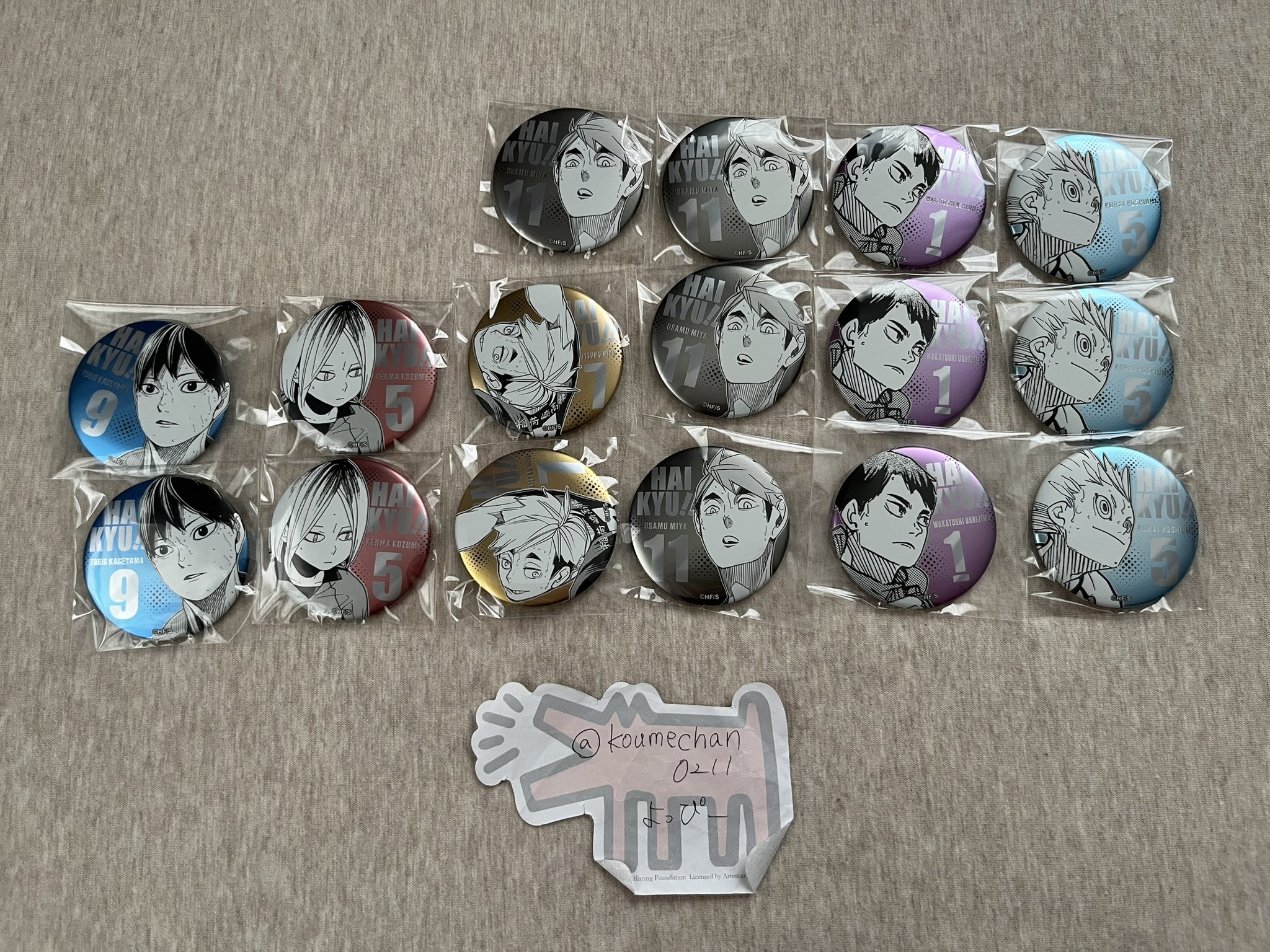 缶バッジ纏め売り CHARISMA GARAGE OFFICIAL GOODS STORE