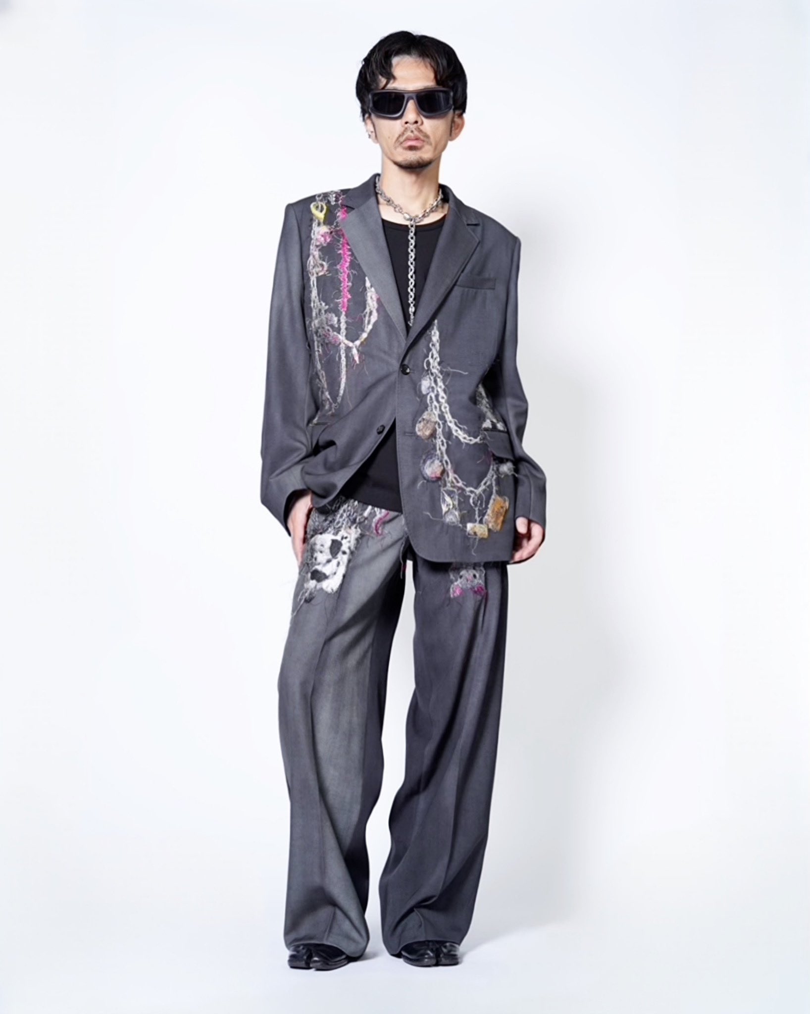 doublet】25aw EMBROIDERED TAILOREDJACKET doublet テーラード