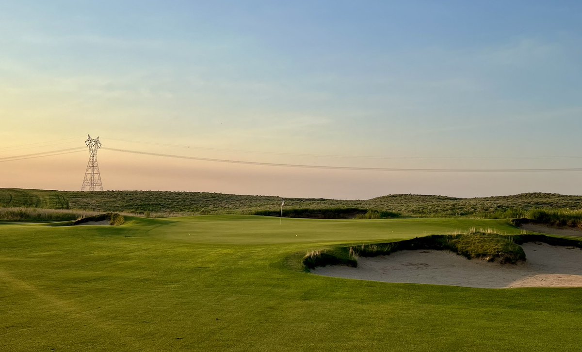 Wednesday night league at Buffalo Dunes. #MuniGolf