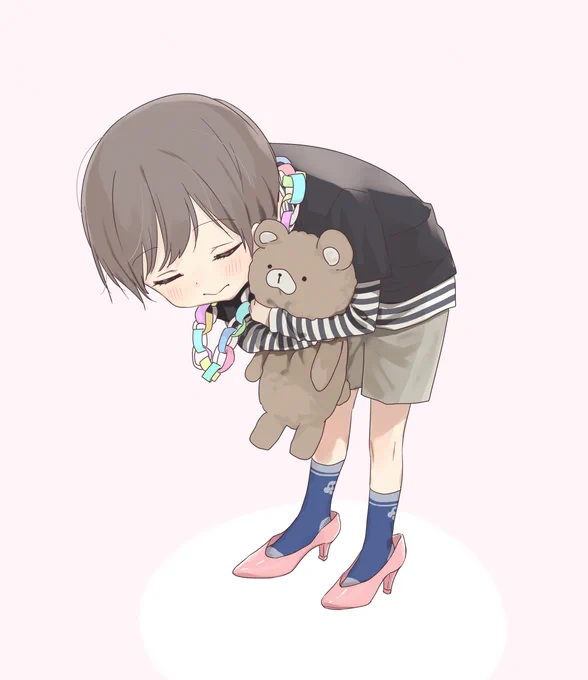 新生児姿が描かれているレア主人公 お誕生日おめでとう～～ #花岡まこと生誕祭