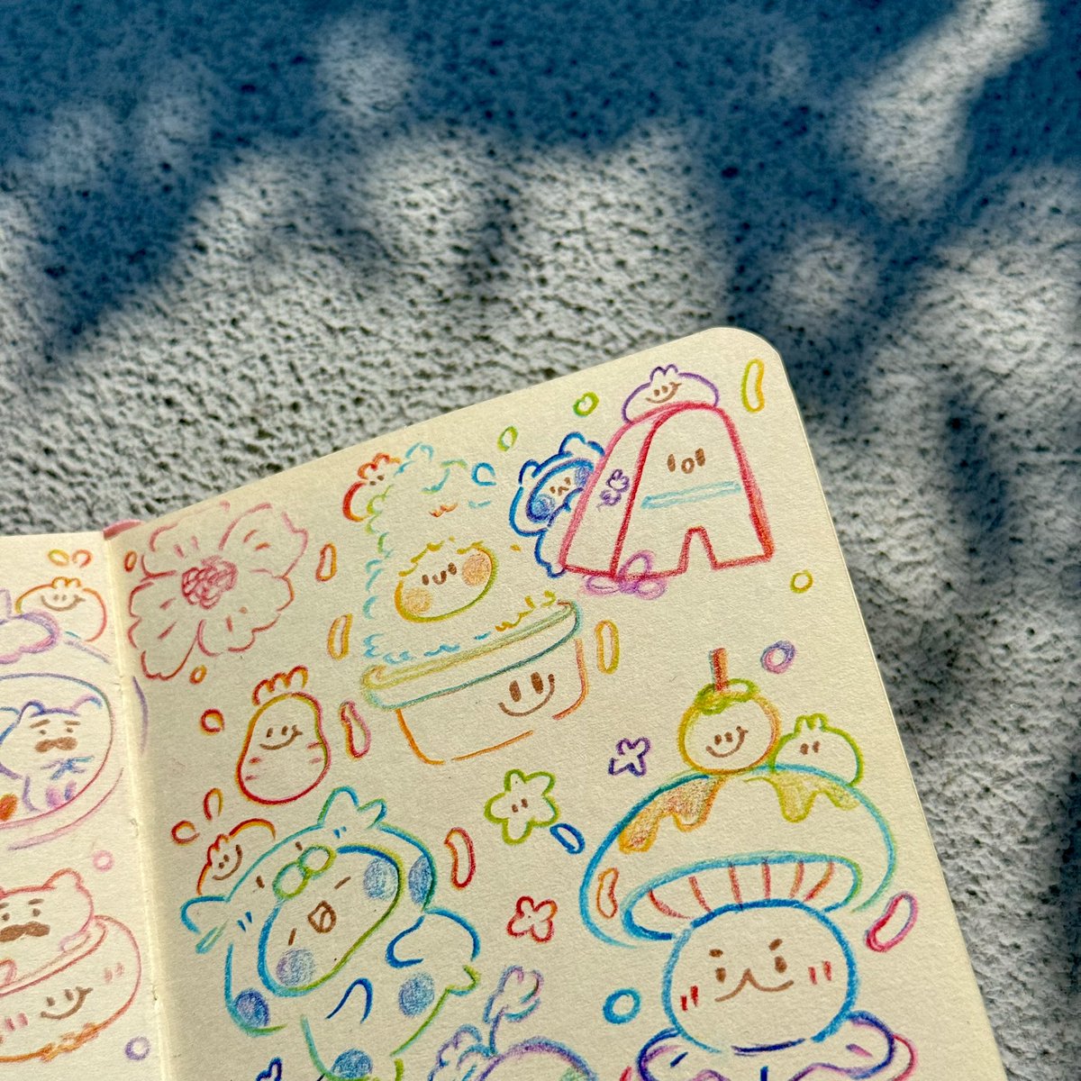 มังคุดตุ้บบบบ 💜☺️✨ #sketchbooknaiarun