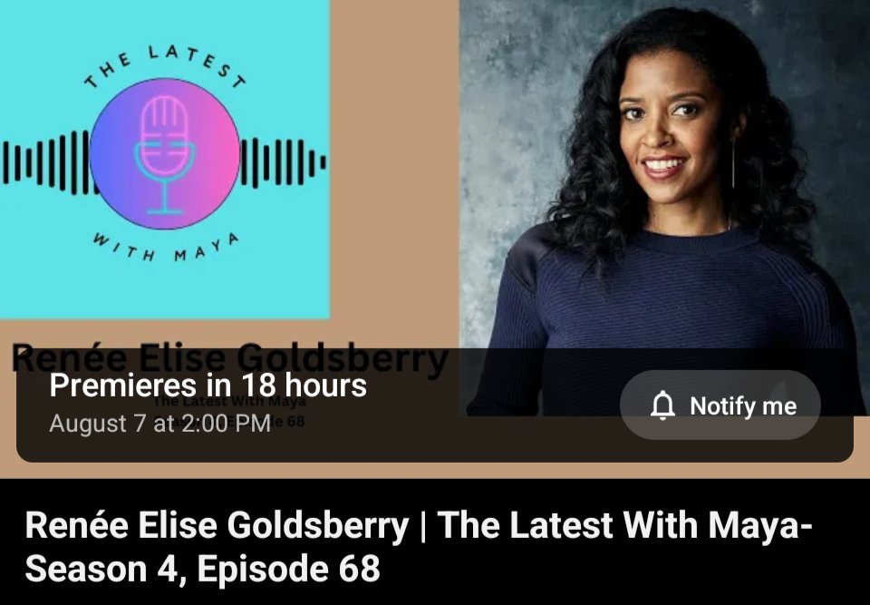 The Latest With Maya (@latestwithmaya) on Twitter photo I can't believe it's been 10 years since <a href="/HamiltonMusical/">Hamilton</a> premiered! I'm so honored to have interviewed <a href="/leslieodomjr/">Leslie Odom, Jr.</a>, Anthony Ramos, and <a href="/ReneeGoldsberry/">RenéeEliseGoldsberry</a>.❤️ My interview with Renée comes out TOMORROW on my YouTube Channel! I can't believe it's been 10 years since <a href="/HamiltonMusical/">Hamilton</a> premiered! I'm so honored to have interviewed <a href="/leslieodomjr/">Leslie Odom, Jr.</a>, Anthony Ramos, and <a href="/ReneeGoldsberry/">RenéeEliseGoldsberry</a>.❤️ My interview with Renée comes out TOMORROW on my YouTube Channel!