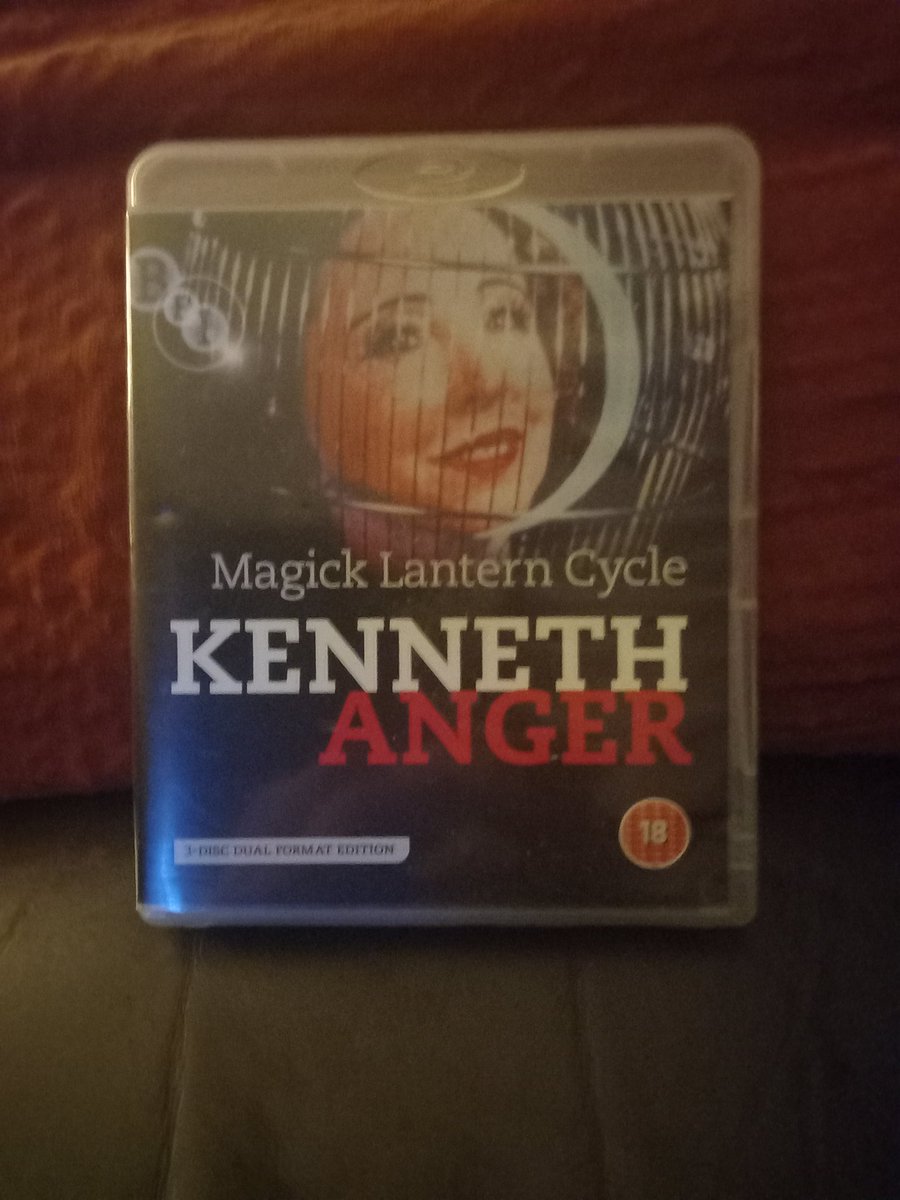 Chris Dunlop 🐀 (@screamqueenarmy) on Twitter photo I watched THIS 2 <a href="/kennethanger_/">Kenneth Anger</a> movies on blu ray tonight #Magicklanterncycle #kennethanger I watched THIS 2 <a href="/kennethanger_/">Kenneth Anger</a> movies on blu ray tonight #Magicklanterncycle #kennethanger