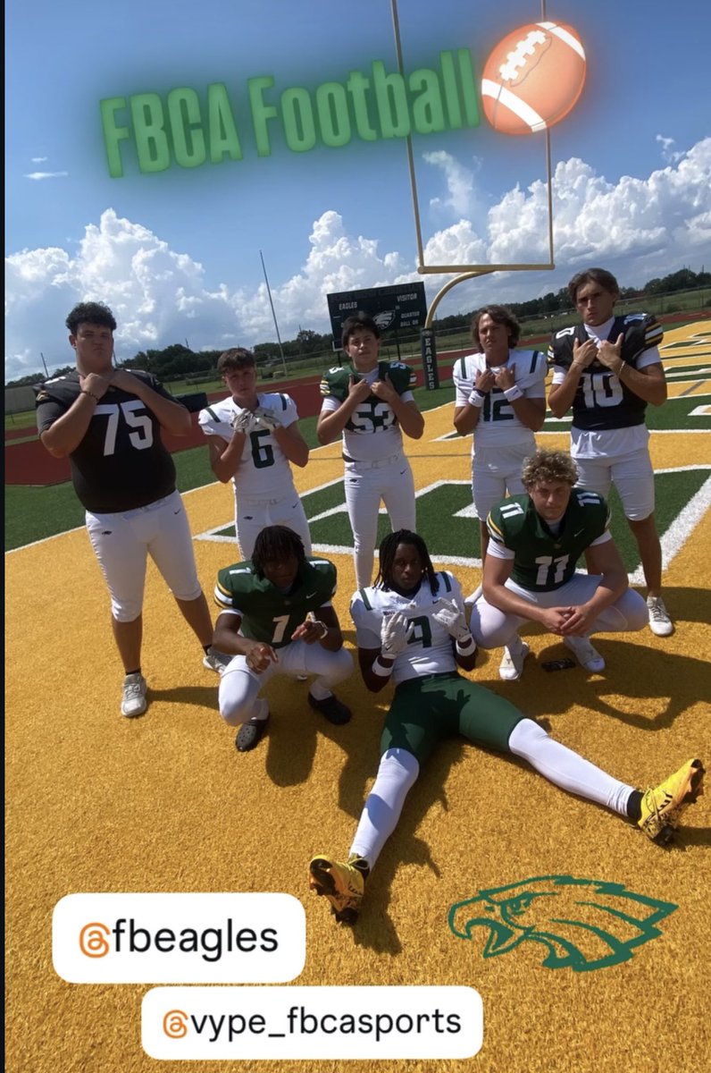 FBCA_Football's tweet image. Together We Soar! 🦅

#Uncommon