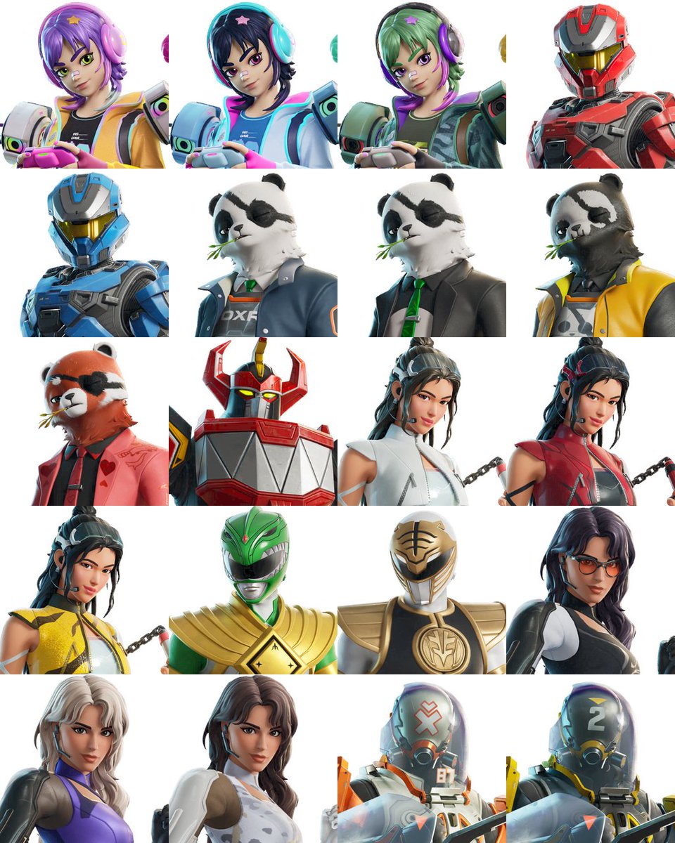 #Fortnite Ch6, Season 4 Battle Pass skin styles!

(via <a href="/l3stei/">lastei</a>)