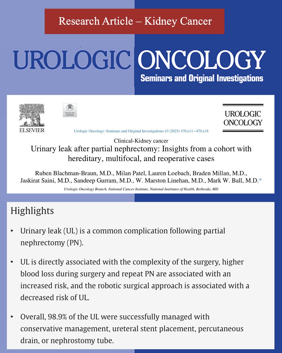 Urologic Oncology tweet media