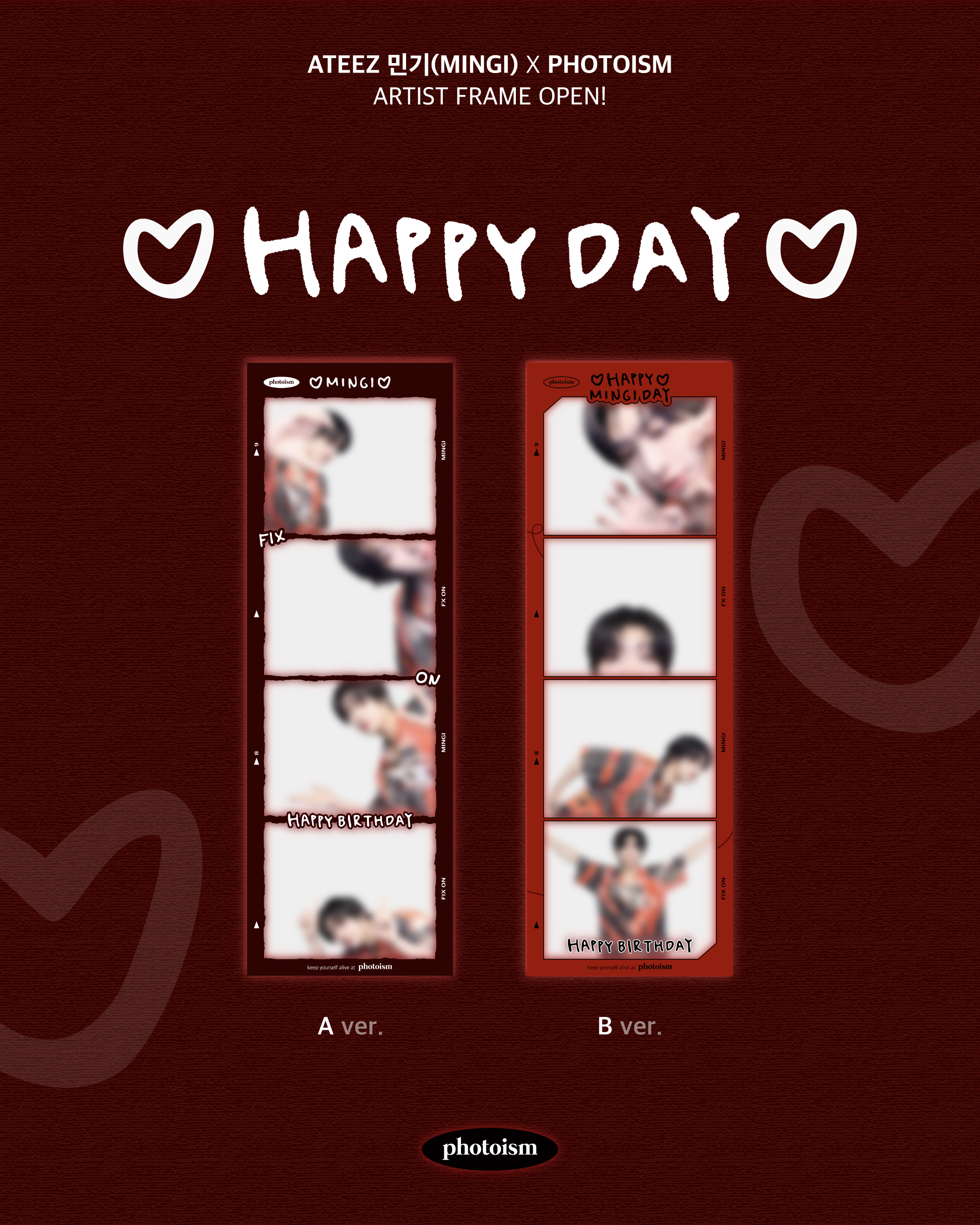 ATEEZ ミンギ ポラロイド ATEEZ ミンギ ポラロイド ATEEZ ミンギ ポラロイド サインチェキ