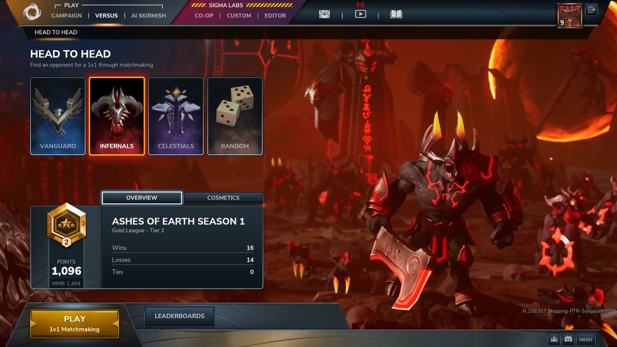 First stream as a <a href="/KickStreaming/">KICK</a> partner! Playing ranked 1v1 <a href="/PlayStormgate/">Stormgate</a>, bringing the chaos of the Infernal Host to Kick!

✅ kick.com/synapseix
See you there!