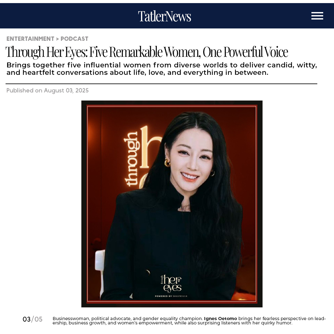 Read more: #IgnesOetomo (<a href="/OfDentelle/">Ignieszka Oetomo</a>)