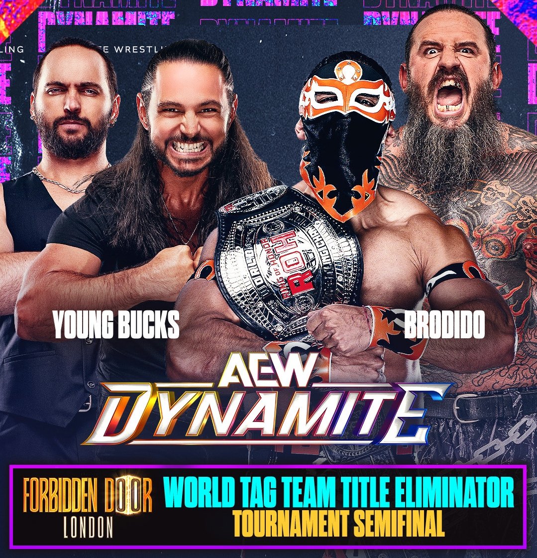 One of the best TV matches of the year.

Another Young Bucks masterpiece.
BRODIDO are also magnificent.