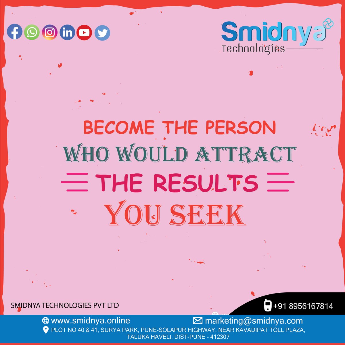 Smidnya11's tweet image. At Smidnya Technologies, we believe greatness attracts success. Become the visionary who inspires results—innovate, lead, and grow with us. Unleash your potential and see the difference!
know  more : zurl.co/RA384 
 #SmidnyaTech #InspireSuccess #industrialautomation