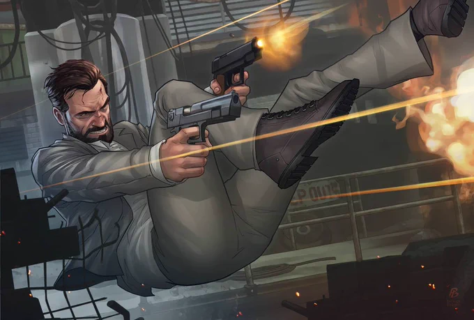 Max Payne by Patrick Brown
