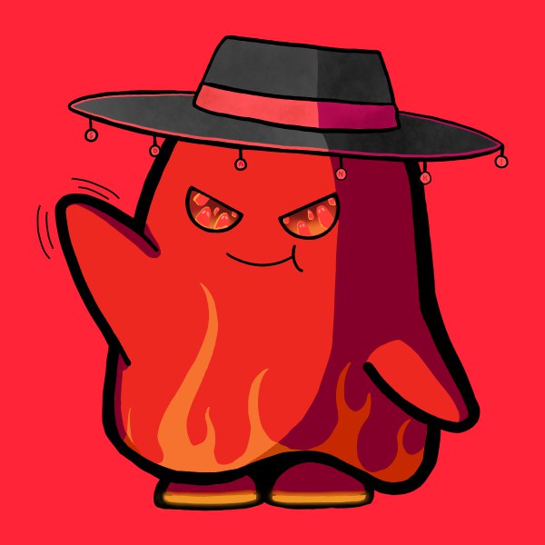 jealous of whoever minted this 🔥👻🔥