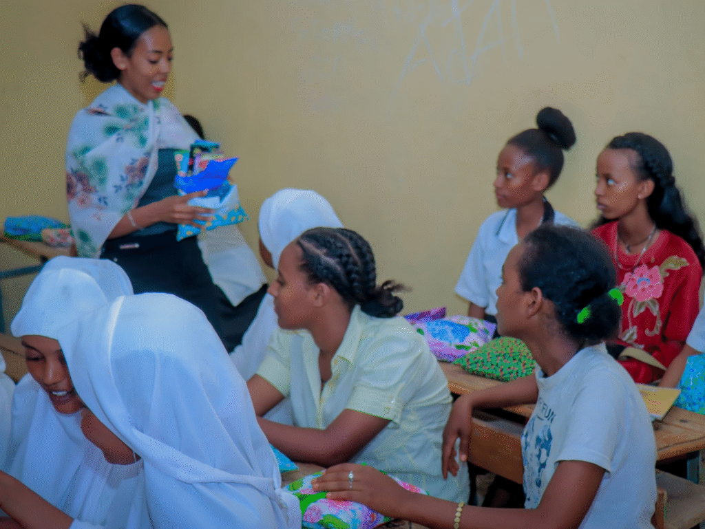 Our Erase the Stigma for Good project has distributed more than 4300 menstrual hygiene kits to girls in the Somali Region of Ethiopia. These reusable kits were generously donated by our partner organization Days for Girls. Check out the video for more info youtu.be/euPEIzYg74g