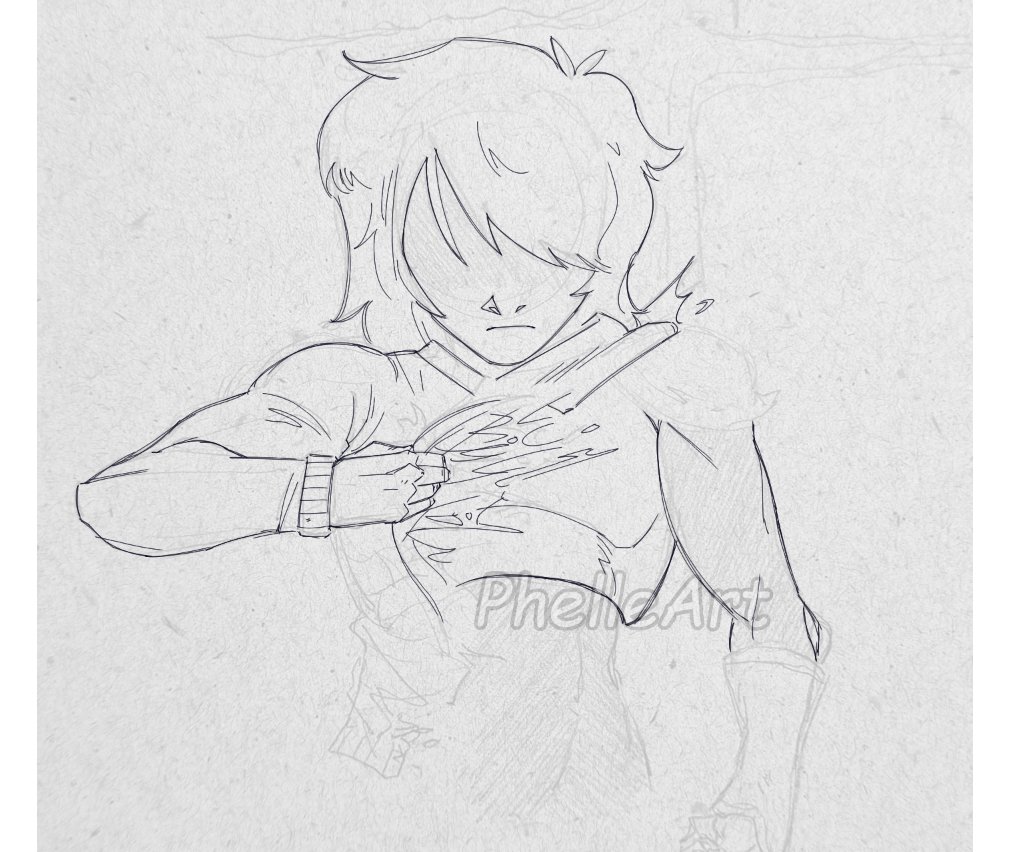 doodling kris deltarune johnson