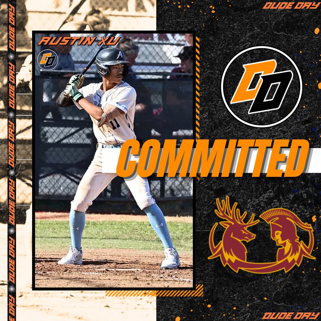 Congratulations to Austin Xu of <a href="/MView_Baseball/">Mountain View Spartans Baseball</a> on his commitment to Claremont-Mudd-Scripps Colleges! <a href="/austinxu01/">Austin Xu</a> <a href="/CMSStagBaseball/">CMS Baseball</a> 

#DudesOnly | #GoStags