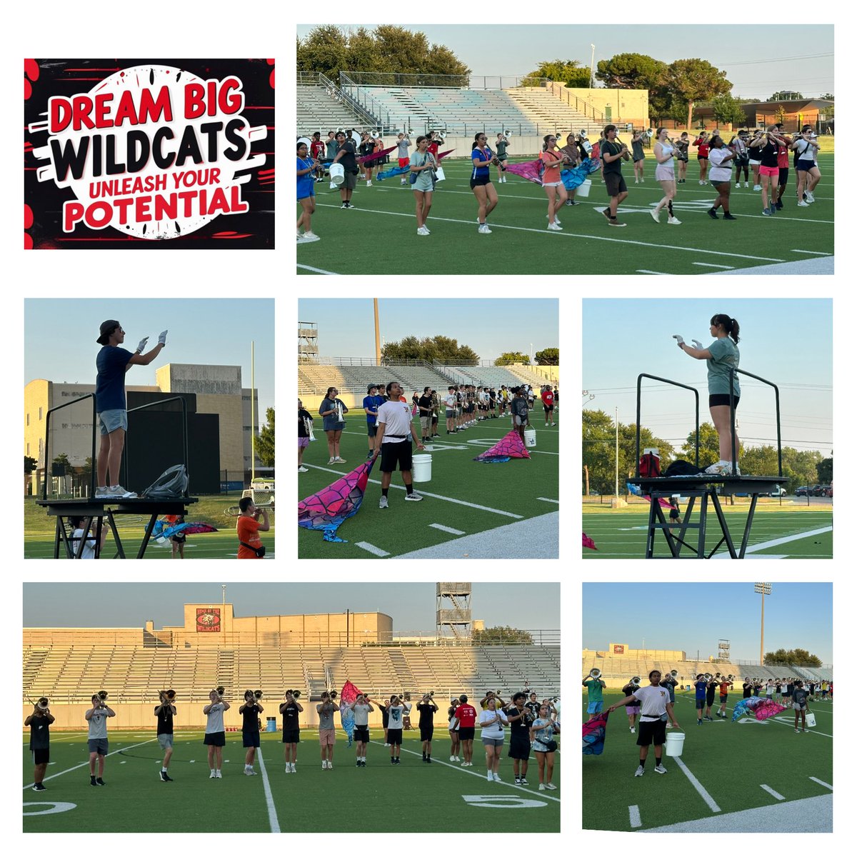 Kerri Jones (@kerrijones03) on Twitter photo These Wildcats do more than the average person when the sun is rising and setting! I am so proud of this hard working crew!!!!! 🐾👏🏾🎉🎶
<a href="/LakeHighlandsHS/">Lake Highlands High School</a>
<a href="/thelhhsband/">Lake Highlands High School Band</a>
#RISDDreamBig These Wildcats do more than the average person when the sun is rising and setting! I am so proud of this hard working crew!!!!! 🐾👏🏾🎉🎶
<a href="/LakeHighlandsHS/">Lake Highlands High School</a>
<a href="/thelhhsband/">Lake Highlands High School Band</a>
#RISDDreamBig