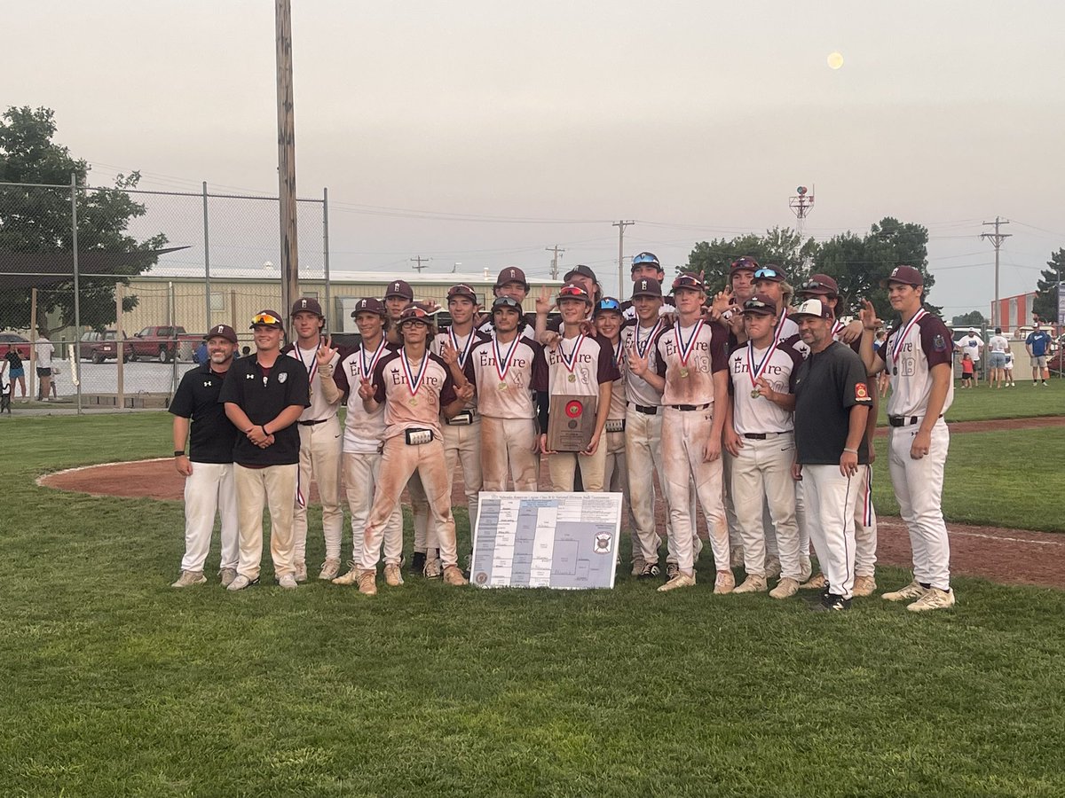Your Class B National Division Champs: Empire Netting &amp; Fence. 
#nebpreps