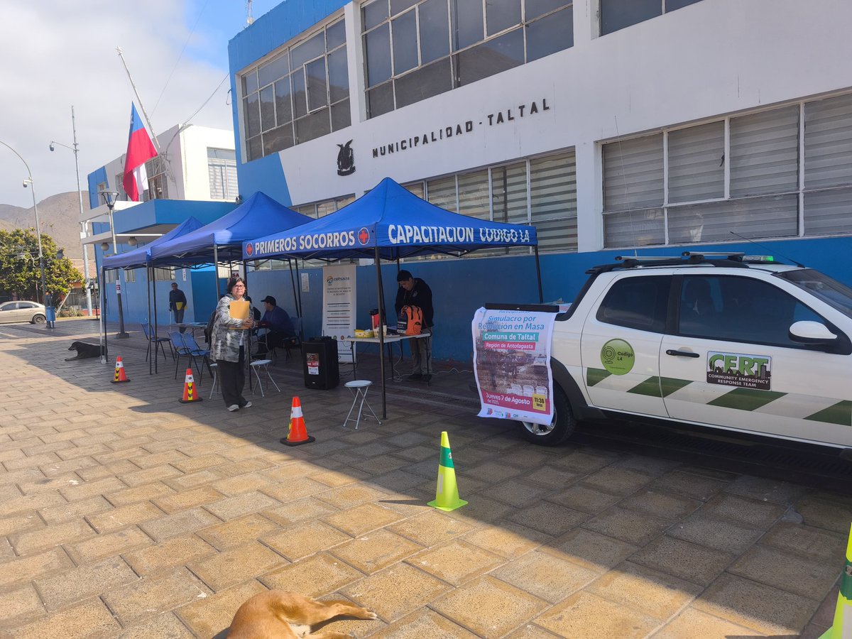 codigo_l4's tweet image. 📻 Quinta y última jornada de difusión en terreno, poblaciones, campamentos, condominios de la comuna de #Taltal , informando de lo que será el simulacro de remoción en masa el 7 de agosto.

#Antofagasta #Mejillones #Tocopilla #Calama #SENAPREDAntofagasta #Adaptaclima