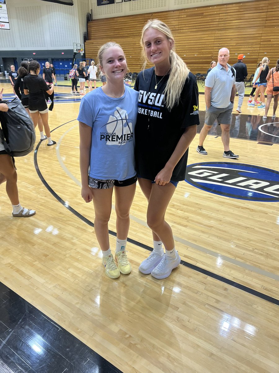Thank you <a href="/gvsuwbb/">GVSU Women's Basketball</a> for an amazing Elite Camp! It was a great experience and I learned so much. #AnchorUp