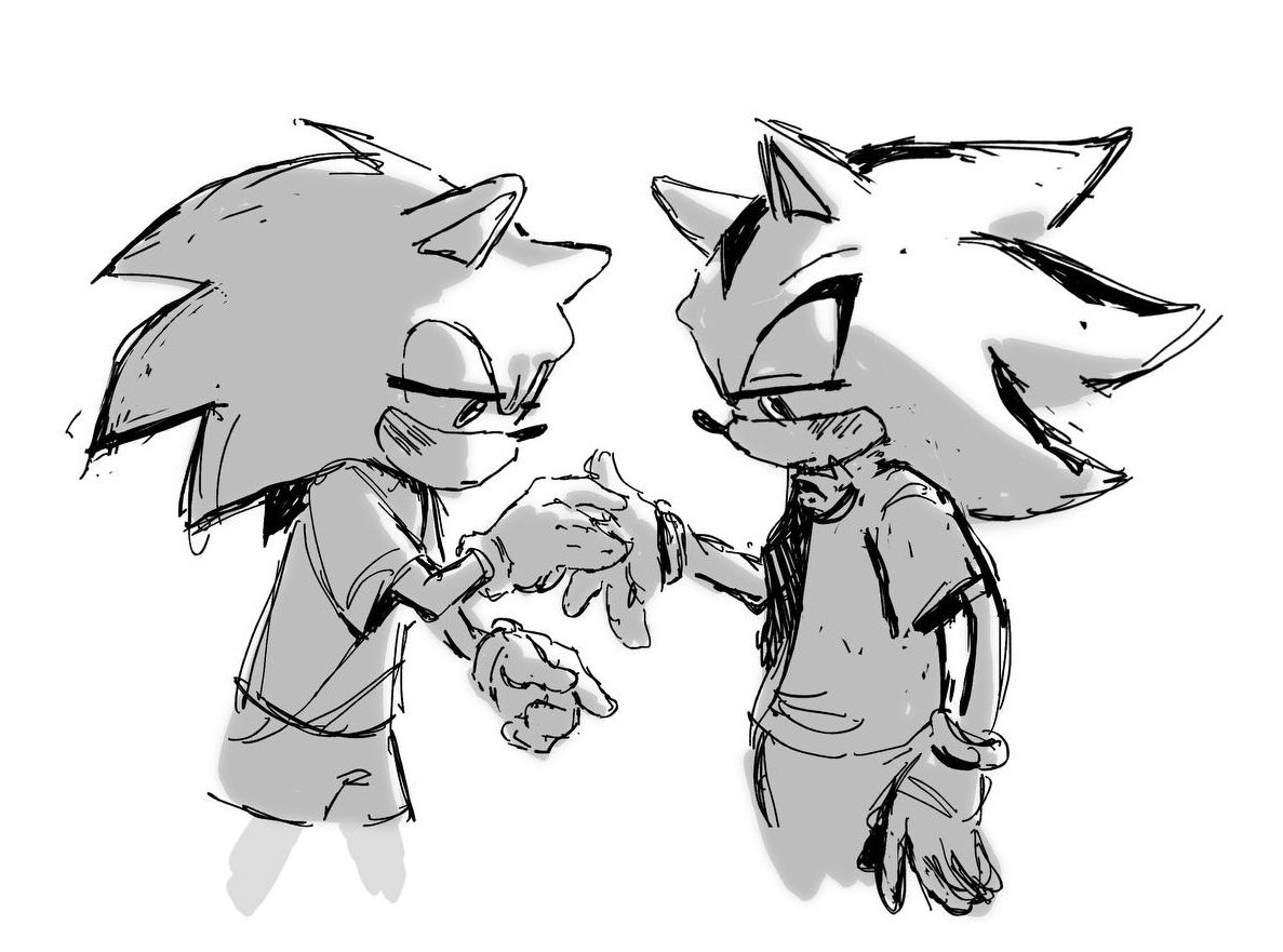 thesillyestone's tweet photo. Nobody knows how much I love them 😔

#sonadow #sonic #shadow https://t.co/W37CQkrvnj