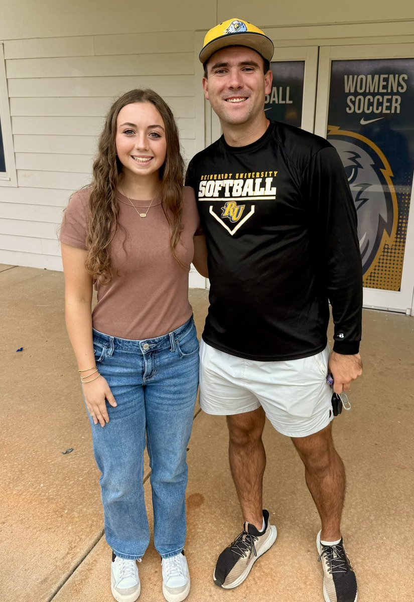 Addy Cagle 2027 (@addy_cagle8) on Twitter photo Blessed to receive an offer to play at the next level <a href="/RUSoftball22/">Reinhardt Softball</a>! Thank you <a href="/RUcoachMatt/">Matt Wright</a> <a href="/Tanner_RU/">Tanner Griffith</a> for showing me around and telling me about your program! Excited and thankful for the opportunity! 💙💛
<a href="/cbbearssoftball/">Cherokee Bluff Softball</a> <a href="/RecruitsBluff/">Bluff Recruits</a> <a href="/hittingcoachJ/">Jimmy Mullis</a> <a href="/GAPower_Hill/">GaPower_27/28Hill</a> Blessed to receive an offer to play at the next level <a href="/RUSoftball22/">Reinhardt Softball</a>! Thank you <a href="/RUcoachMatt/">Matt Wright</a> <a href="/Tanner_RU/">Tanner Griffith</a> for showing me around and telling me about your program! Excited and thankful for the opportunity! 💙💛
<a href="/cbbearssoftball/">Cherokee Bluff Softball</a> <a href="/RecruitsBluff/">Bluff Recruits</a> <a href="/hittingcoachJ/">Jimmy Mullis</a> <a href="/GAPower_Hill/">GaPower_27/28Hill</a>
