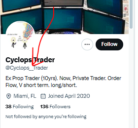 SCAM Alert!!

Retweet this Fuck stain <a href="/Cyclops__Trader/">Cyclops Trader</a> 

Watch out for the double underscore trick from copy cats, probs DM'ing you for money, it's not me.