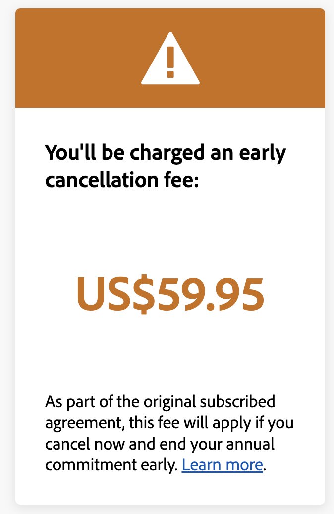 boonkcollective's tweet photo. Is @Adobe @Lightroom on crack??!?! Someone help me - this is utterly ridiculous. I'm not paying $60 to cancel my subscription https://t.co/sgc4E2dyYr