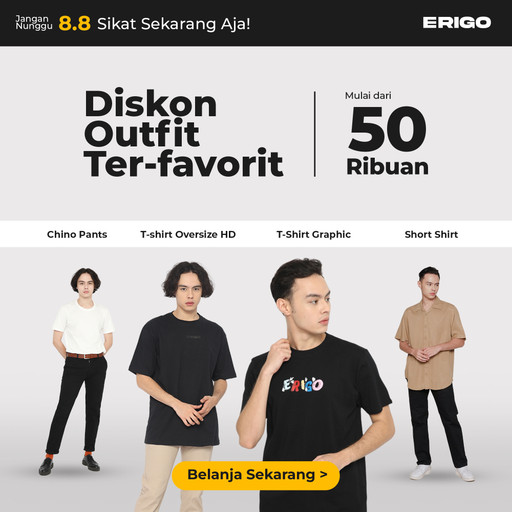 sadiskon's tweet image. Voucher Erigo Rp18.000! 🥳 Min. belanja Rp250.000 di Shopee Mall!  Klaim sekarang! sadiskon.com/promo/erigo/#p… #Sadiskon #Erigo #ShopeePromo