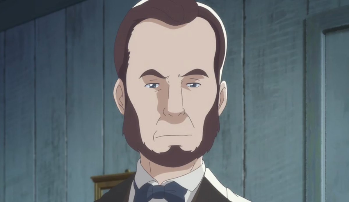 عفواً ليش هذا الطبيب شكله زي أبراهام لينكولن 😭😭😭؟