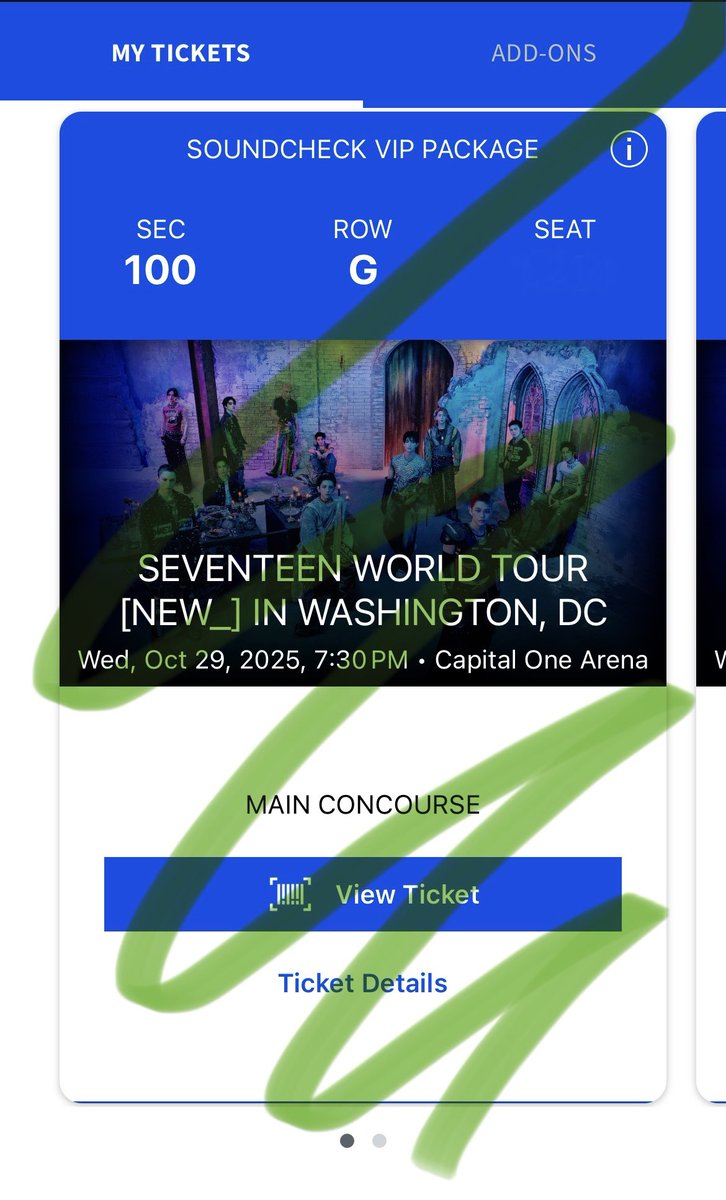 kyeompies's tweet photo. WTS SEVENTEEN IN DC DAY 1 
VIP soundcheck and we can claim benefits together! :) These are also aisle! Can show whatever proof needed + ft + PayPal g&amp;s etc! 🤍 DM if interested!

Tags: wts d1 dc svt wtb lower bowl sec 100 https://t.co/vI9oc7tGtN