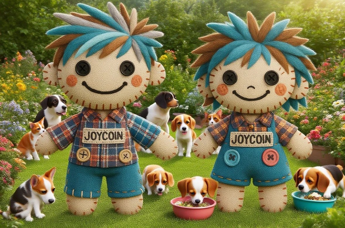 Did you know JOYCOIN also donates to animal causes? The best part: you can be part of it! 🐶❤️ 

Coming soon 🎉

#Joycoin #CryptoForGood #memecoin #Solana