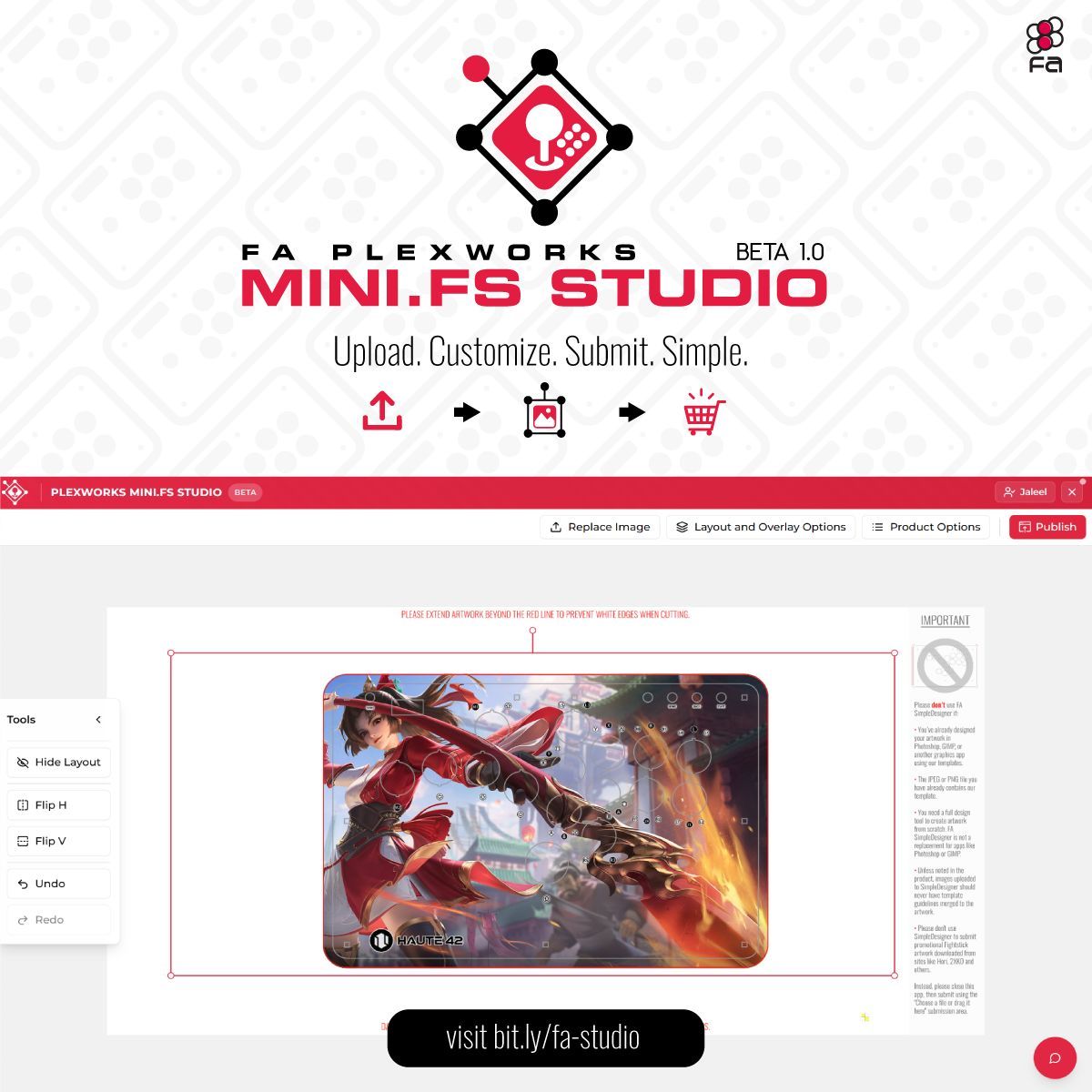 Focus Attack LLC (@focusattack) on Twitter photo Punk Workshop Leverless M and U are now in Plexworks Mini.FS Studio! All layouts (Modes A–X) supported—just upload your art, no template or design app needed. Works on desktop, tablet, or phone. Learn more here: bit.ly/fa-studio <a href="/punkworkshop/">PUNK WORKSHOP</a> Punk Workshop Leverless M and U are now in Plexworks Mini.FS Studio! All layouts (Modes A–X) supported—just upload your art, no template or design app needed. Works on desktop, tablet, or phone. Learn more here: bit.ly/fa-studio <a href="/punkworkshop/">PUNK WORKSHOP</a>