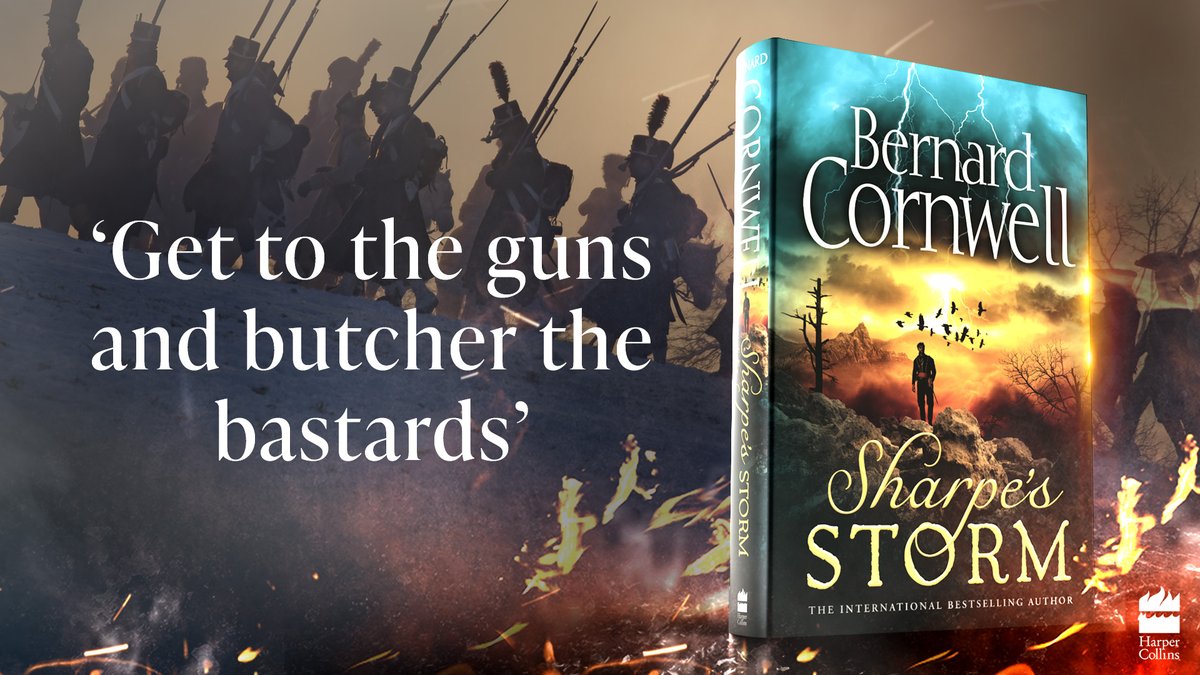 Join Major Richard Sharpe on the bloody battlefield of France in the gripping new adventure, Sharpe’s Storm. Pre-order your Collector’s Edition now:  amzn.to/40wyvDm