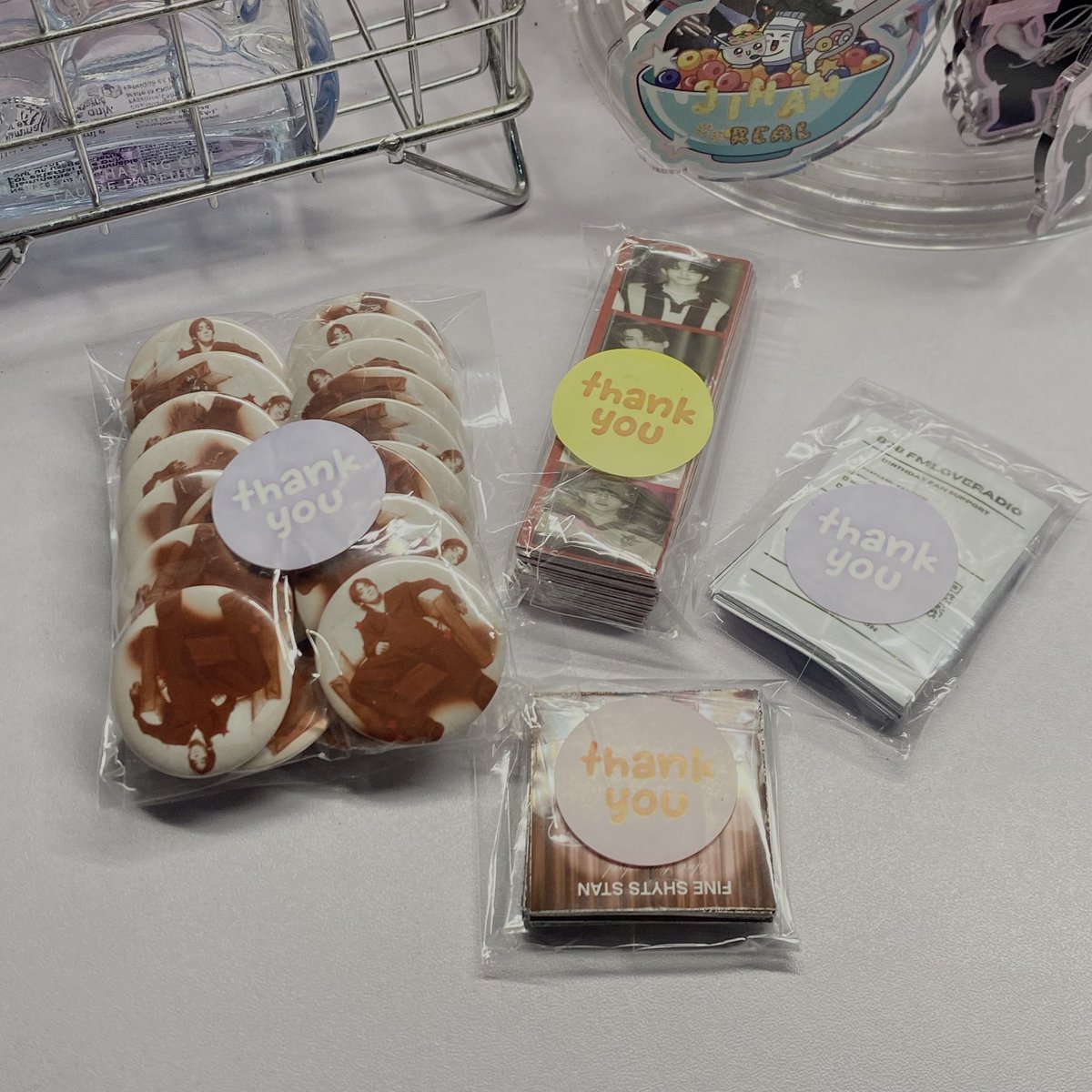 starloveyoon's tweet image. these adorable filmstrip stickers and button pins arrived from @plotpresscorner!!! the quality is soooo nice chef’s kiss 🤌🏻💋 thanks for helping me grrr love u @2KIMST ❤️