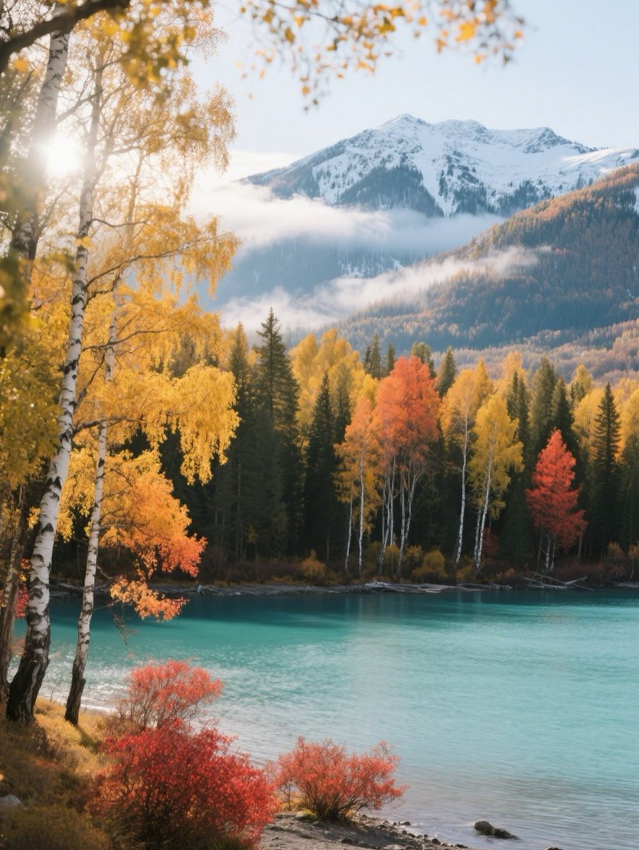 Xinjiangmoments's tweet image. 今天13时52分，我们将迎来秋季的第一个节气——立秋。
#24节气 #立秋

Today at 13:52, we usher in the first solar term of autumn — Start of Autumn (Liqiu).
 
#24SolarTerms #StartOfAutumn