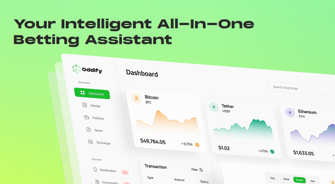 Oddify_SOL's tweet photo. 🎯 $ODD — where machine learning meets Solana speed ⚡
Automated betting strategies that win while you sleep 🌙📈
Smarter. Faster. Decentralized. https://t.co/UcLXMliGOS