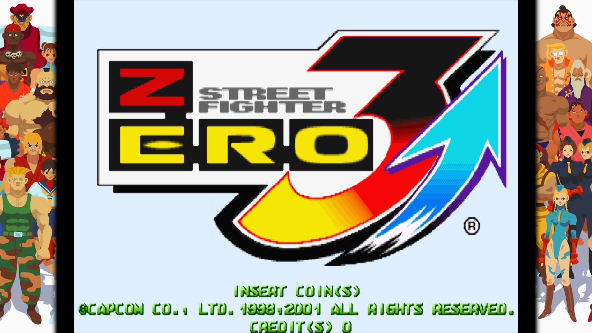 ストリートファイターZERO3↑』EX設定の「追加キャラ」を適用して