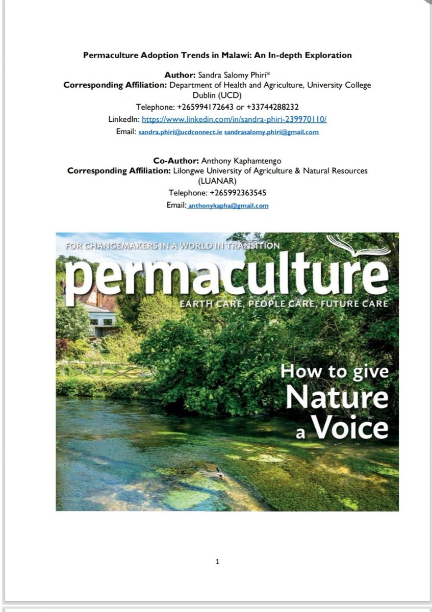 📊We conducted a research findings shows: 75% permaculture adoption academia.edu/109766355/Perm…

🌾 Zero hunger in action
🏫 We are Feeding 120+ schools with permaculture food
🥗 Healthy organic food grown without chemicals
💊 Food is medicine <a href="/ZSP_ORG/">Zayed Sustainability Prize</a>
<a href="/WilliamAsiko/">William Asiko</a> <a href="/daphneewingchow/">Daphne Burgida Ewing-Chow</a>