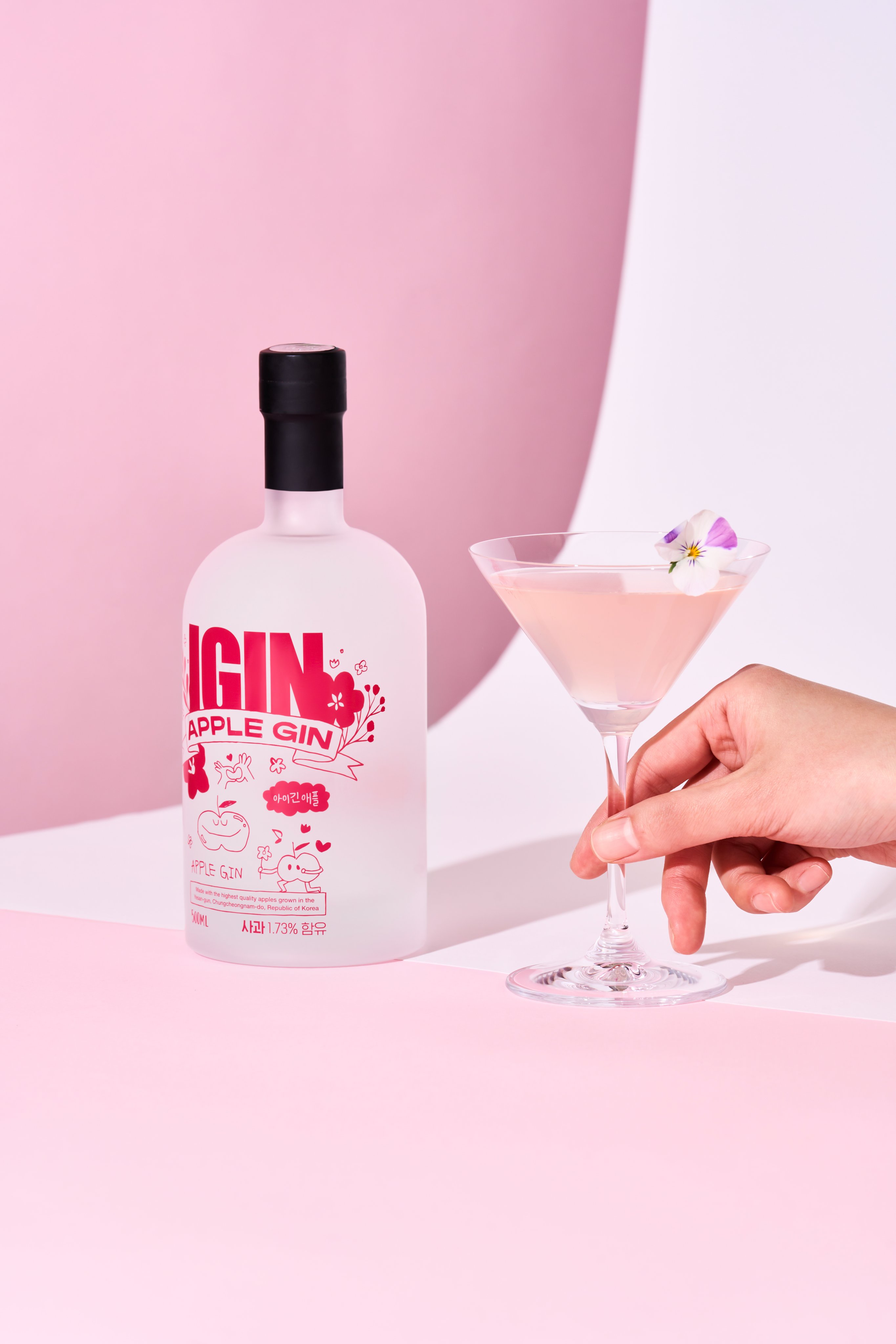 IGIN APPLE GIN アイギン　スプリングエディション ピンク　Jin イオンリカー【公式】-AEONLIQUOR- on X: 