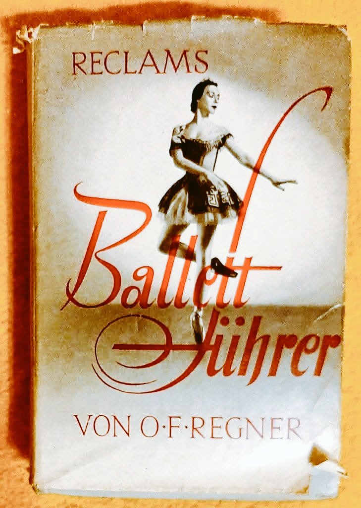 PaulinaKosowsk3's tweet image. #ballet #führer #reclams #book #literature  #classicalballet #dance #regner