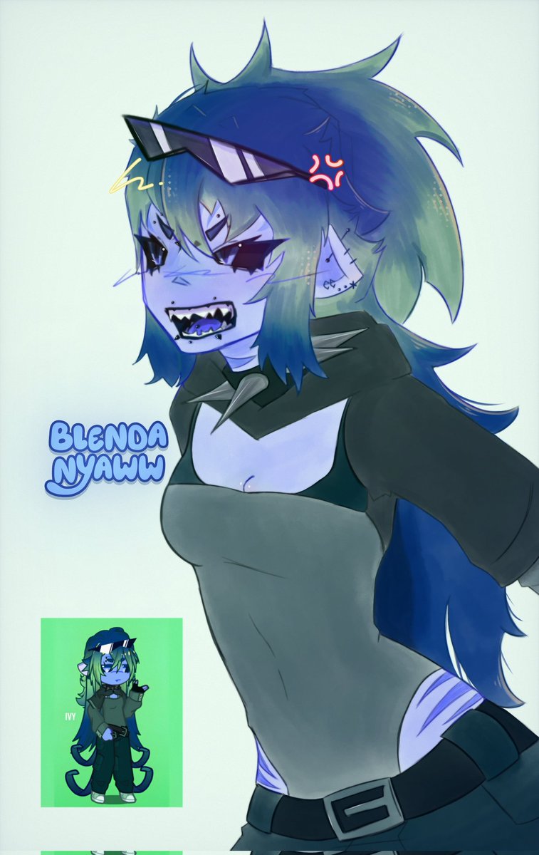 one of my ocs #art #digitalart #sketch #oc #ocart