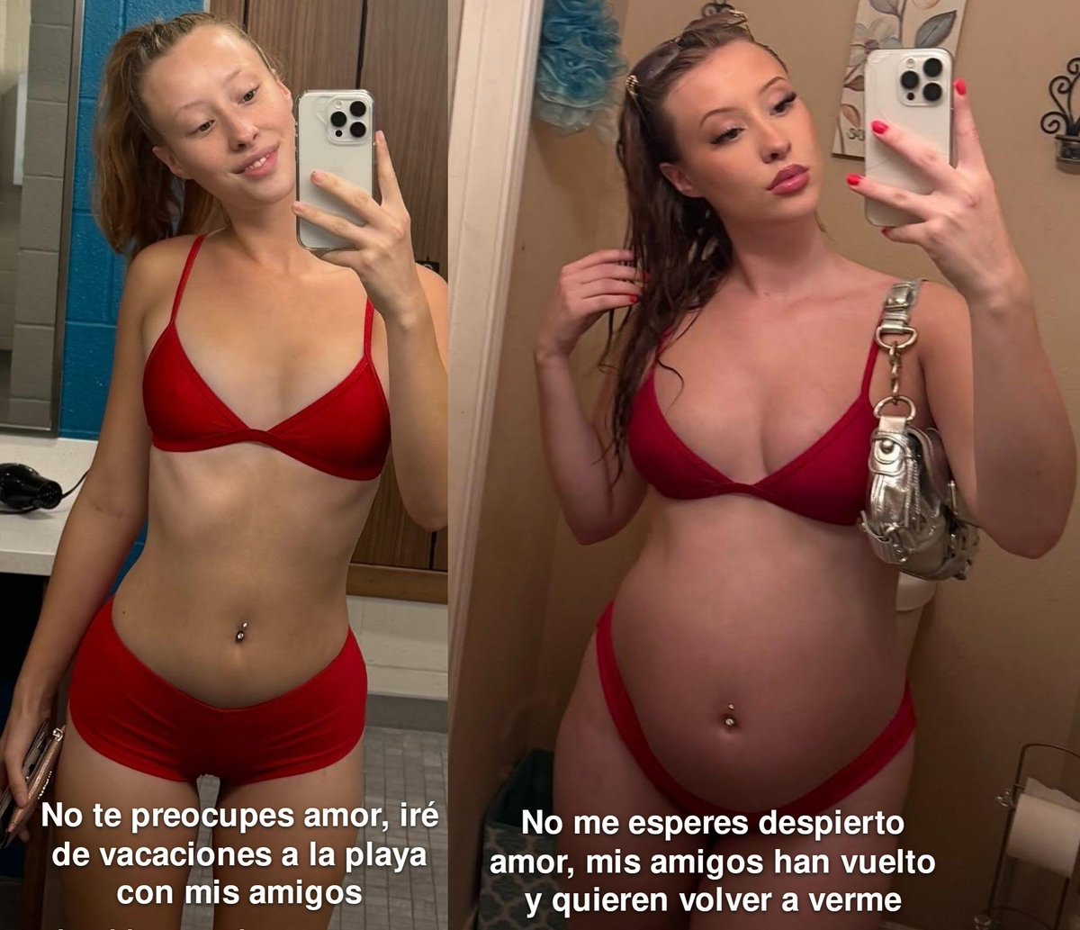 Santiag16636680's tweet photo. tu esposa es la puta de otros, y ahora está embarazada del bull #Talkiescuckold #hotwife #embarazadas #bbc #cuckold https://t.co/YEM4FgEABr