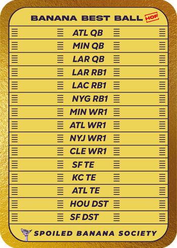 Fantasy Couch (@fantasycouch) on Twitter photo We just hit HOF fam! Loving this card, went QB-QB-QB last 3 rounds of the draft ๐ฅ๐ <a href="/SBSFantasy/">Spoiled Banana Society ๐๐</a> We just hit HOF fam! Loving this card, went QB-QB-QB last 3 rounds of the draft ๐ฅ๐ <a href="/SBSFantasy/">Spoiled Banana Society ๐๐</a>
